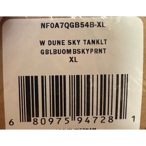 The North Face Women's Dune Sky Tanklette Active Tank Size XL New - Picture 3 of 4